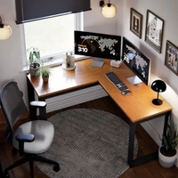 Escrivaninha de Canto Berlim L Cinamomo Preta