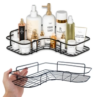 [R$13,45/ App/ no Brasil] Porta Shampoo E Sabonetes Suporte De Canto - Nybc