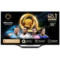 Smart TV 55" 4K Mini LED 144Hz Wi-Fi Hisense