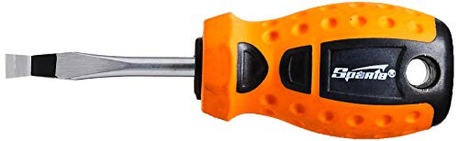 Chave De Fenda Pt. Sl 3/16 X 1.1/2 Crv, Cabo Dupla Injeção Sparta