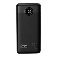 Carregador Portátil i2GO - 10000mAh 20W USB-C+USB
