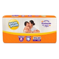 [REC] Fralda Pom Pom Protek XG 60 Unidades