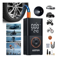 Compressor de Ar Portátil Sem Fio AstroAI L7 (150 PSI, Display Digital, LED)