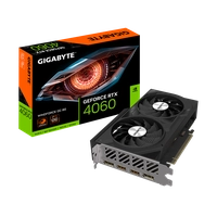 Placa de Vídeo Gigabyte NVIDIA GeForce RTX 4060 WINDFORCE OC, 8GB,GDDR6, DLSS, Ray Tracing