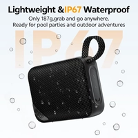 [R$127 Moedas/APP] Caixa de Som Portátil QCY SP2  - Dual Speaker, RGB, Bluetooth 5.3, Resistente à água IP67, 17h Bateria