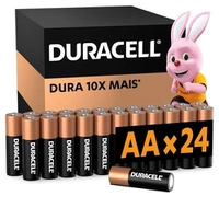[REC] Pilhas Duracell Alcalinas AA 24un