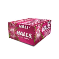 [+POR- R$ 20,41] Bala Halls Melancia Caixa Com 21 Unidades De 28g