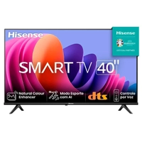 Smart TV Hisense FHD 40" DLED A4N Preto Bivolt 40A35HSV