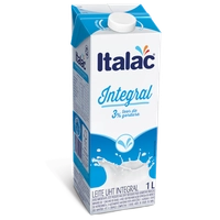 Leite Integral UHT Italac 1Lt