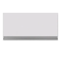 Armário Aéreo para Cozinha Andréia 1 Porta Branco Brilho - AJL