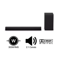 Soundbar LG S40T 2.1 Canais com Som Imersivo