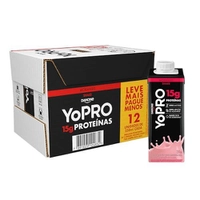 [REC] YoPRO Morango 15g Proteína Bebida 250ml c/12