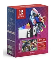 Nintendo Switch OLED 64GB + Mario Kart 8 Branco
