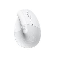Mouse Sem Fio Logitech Lift Vertical - Branco