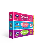 Kit com 3 Creme Dental Carmed Fini 70g