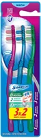 [Prime] Escova Dental Sorriso Tripla 1 2 3 3unid Promo Leve 3 Pague 2 R$ 8