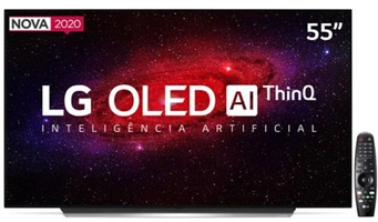 Smart TV OLED 55" UHD 4K LG OLED55CX | R$5.509