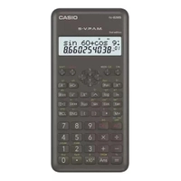 Calculadora Científica, Preta, Visor De 2 Linhas Com 10 Dígitos, 240 Funções, Fx-82ms-2-w4-dh -Casio