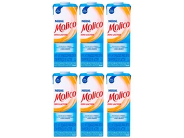 Kit Leite Desnatado Zero Lactose Molico 1L - 6 unidades