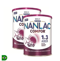 Kit 2 Fórmula Infantil NANLAC Comfor 800g