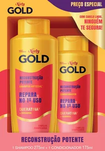 [APP] Kit Shampoo e Condicionador Queratina Niely Gold