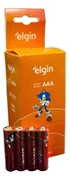Kit Caixa Com 40 Pilhas Aaa Zinco 1,5 V Elgin