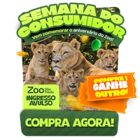 Zoologico de São Paulo - Compre um ingresso e ganhe outro - Semana do consumidor