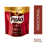 Café Pilão Tradicional Abre e fecha 500g