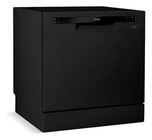 Lava Louças 8 Serviços Midea Cor Preta Cor Preto