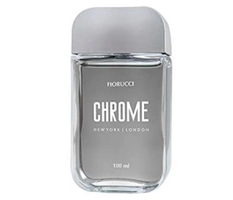 Deo Colônia CHROME 100ml, Fiorucci - R$34