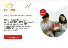 Ganhe até 35% de desconto + frete grátis na compra de produtos selecionados