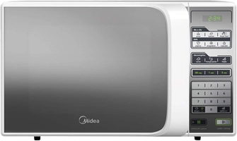 [PRIME] Microondas Midea MTFE21 , 20L, Branco Espelhado - 110V | R$380