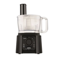 ARNO Multiprocessador de Alimentos Copo: 1,5 L ; Liquidificador 3,1 L 110V MP60 600W PRETO - R$199