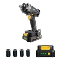 WAP Chave de Impacto à Bateria 1/2" 21V K21 CH01, com 4 Soquetes de Encaixe Quadrado, 350Nm 21VDC