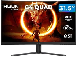 Monitor Gamer AOC 32" QHD 180Hz 0,5ms VA HDMI DP
