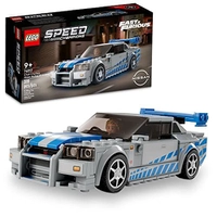 Nissan Skyline GT-R R34 2 Fast 2 Furious LEGO 319pçs