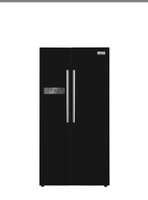 [AME R$4.196] Refrigerador/geladeira Inverter Midea Side by Side 528L Preto Midea