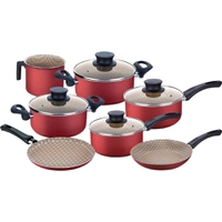 [AME R$204,00] Jogo de Panelas Tramontina Paris 7 Peças Cereja