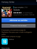 FANTASY STRIKE GRÁTIS PS4