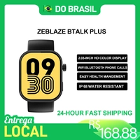 [DoBrasil] Zeblaze Btalk Plus Smartwatch 2.03" HD com Bluetooth, 100 Modos Esportivos e IP68