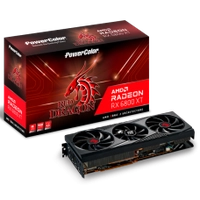 Placa de Vídeo PowerColor Radeon RX 6800 XT Red Dragon, 16GB, GDDR6, FSR, Ray Tracing, AXRX 6800 XT 16GBD6-3DHR/OC