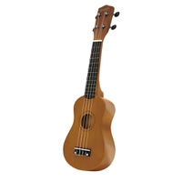 [CC Ameri + AME R$ 44,55] Ukulele Queen's Soprano 21" Caramelo