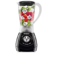 Liquidificador Mondial Power- L-550 com 2 Velocidades + Pulsar e 550W - Preto - 220V
