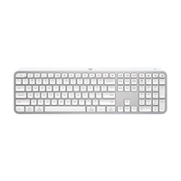 Teclado sem fio Logitech MX Keys S - Cinza Claro