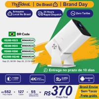 [Envio BR] Projetor TD80W Wi-Fi Full HD 1920x1080p, com Android, Espelhamento de Tela, 11000 Lumens -- Evolução do HY300 e HY320