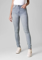 Calça Jeans Feminina Super Skinny Cintura Alta - (36)