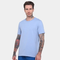 【Tam.: M G e GG】Camiseta Hering Básica Masculina - Azul 
