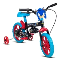 Bicicleta Infantil Sonic Aro 12 Preto E Azul Verden Bikes