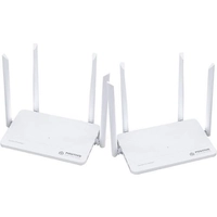 [AME R$ 199 / AME SC 139] Kit com 2 Roteador Mesh Wi-Fi Giga Positivo Cobertura de 400m / 128 Dispositivos