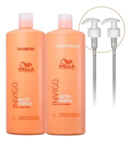  Kit Wella Invigo Nutri Enrich Sh, Cond E Válvulas Wella Invigo Nutri Enrich Sh, Cond E Válvulas 2L